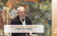 1.3 Growing by Giving – WHY WITNESS? | Pastor Kurt Piesslinger, M.A.