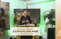11.0 Introduction – LONGING FOR MORE | Pastor Kurt Piesslinger, M.A.