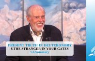5.6 Summary – THE STRANGER IN YOUR GATES | Pastor Kurt Piesslinger, M.A.