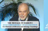 3.4 Beware of Diverse and Strange Teachings – LET BROTHERLY LOVE CONTINUE | Pastor Kurt Piesslinger, M.A.